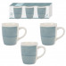 PLAIN SET 3 TAZZE MUG 350 CC AZZURRO (8pz)